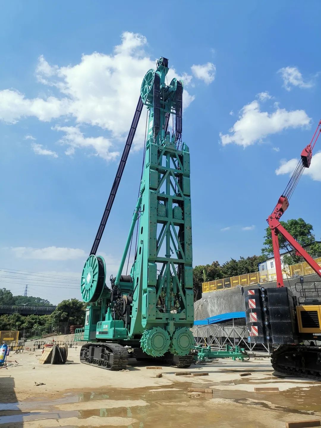  氣舉顯神威，金泰雙輪銑在大灣區再克百兆帕硬巖
